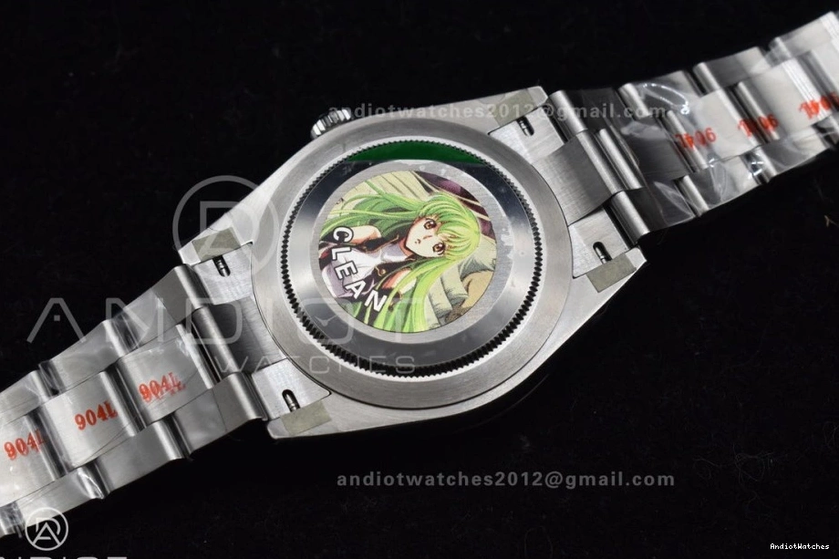 938 Dial Best VR 41mm Red Perpetual Unisex 124300 Oyster Clean 904L Edition Steel 1:1 1122